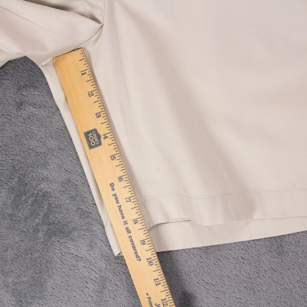 Brooks Brothers Mens 40x8.5 Light Weight Advantage Chino Shorts Beige Cotton